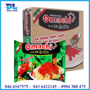 Mì gói omachi trộn xốt spaghetti 91g