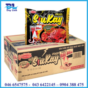 Mì gói hải sản siukay 128g