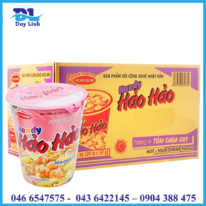 Mì ly handy hảo hảo tôm chua cay 67g