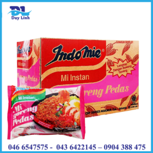 Mì xào khô indomie vị cay nồng gói 91g