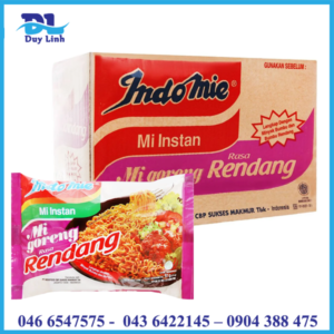 Mì xào khô indomie vị cay nồng gói 79g